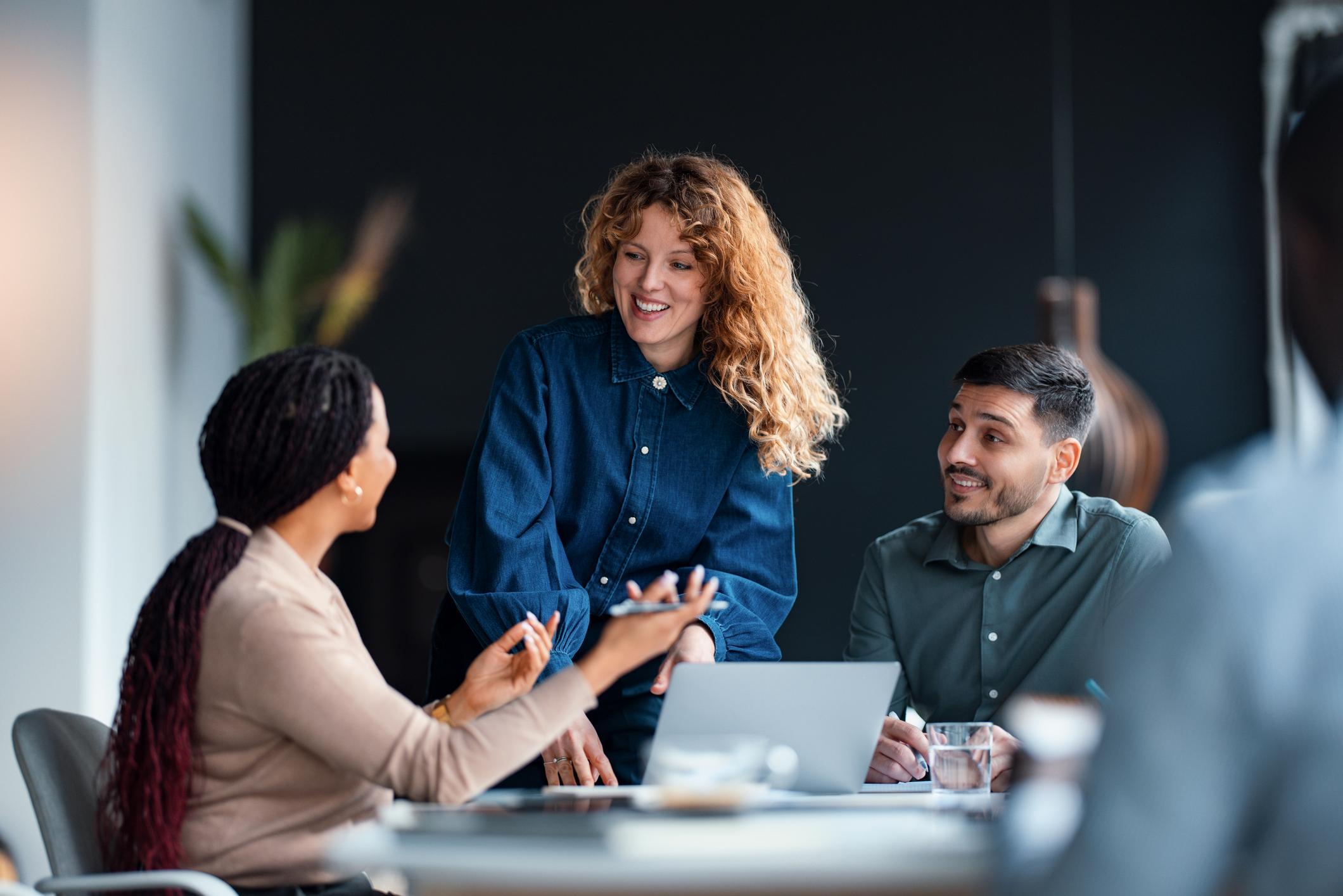 three public administration professionals